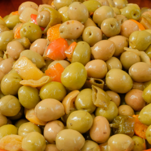 Olives pimentés - Produit authentique
